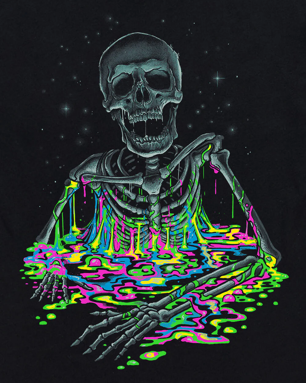 Acid Bones Glow-in-the-Dark Tee - Image 3