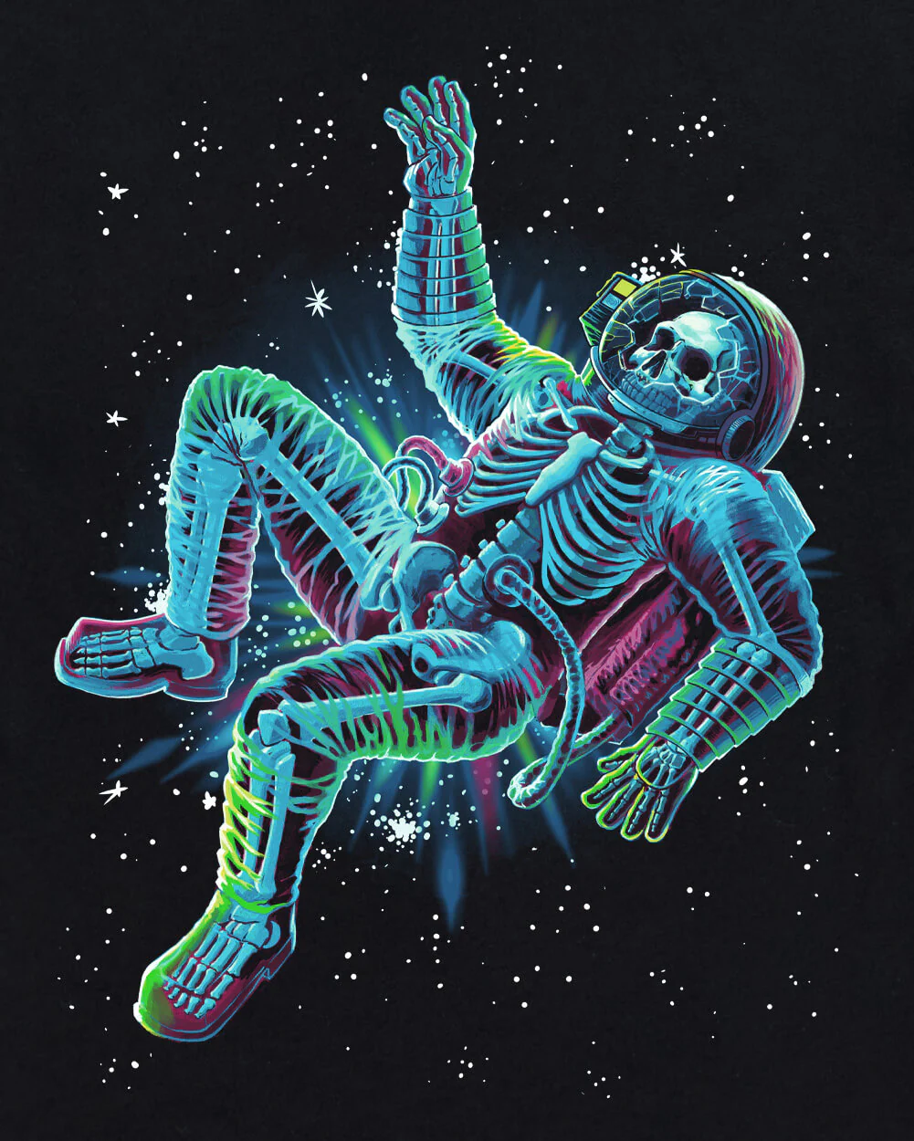 Astral Bones Glow-in-the-Dark Tee - Image 4