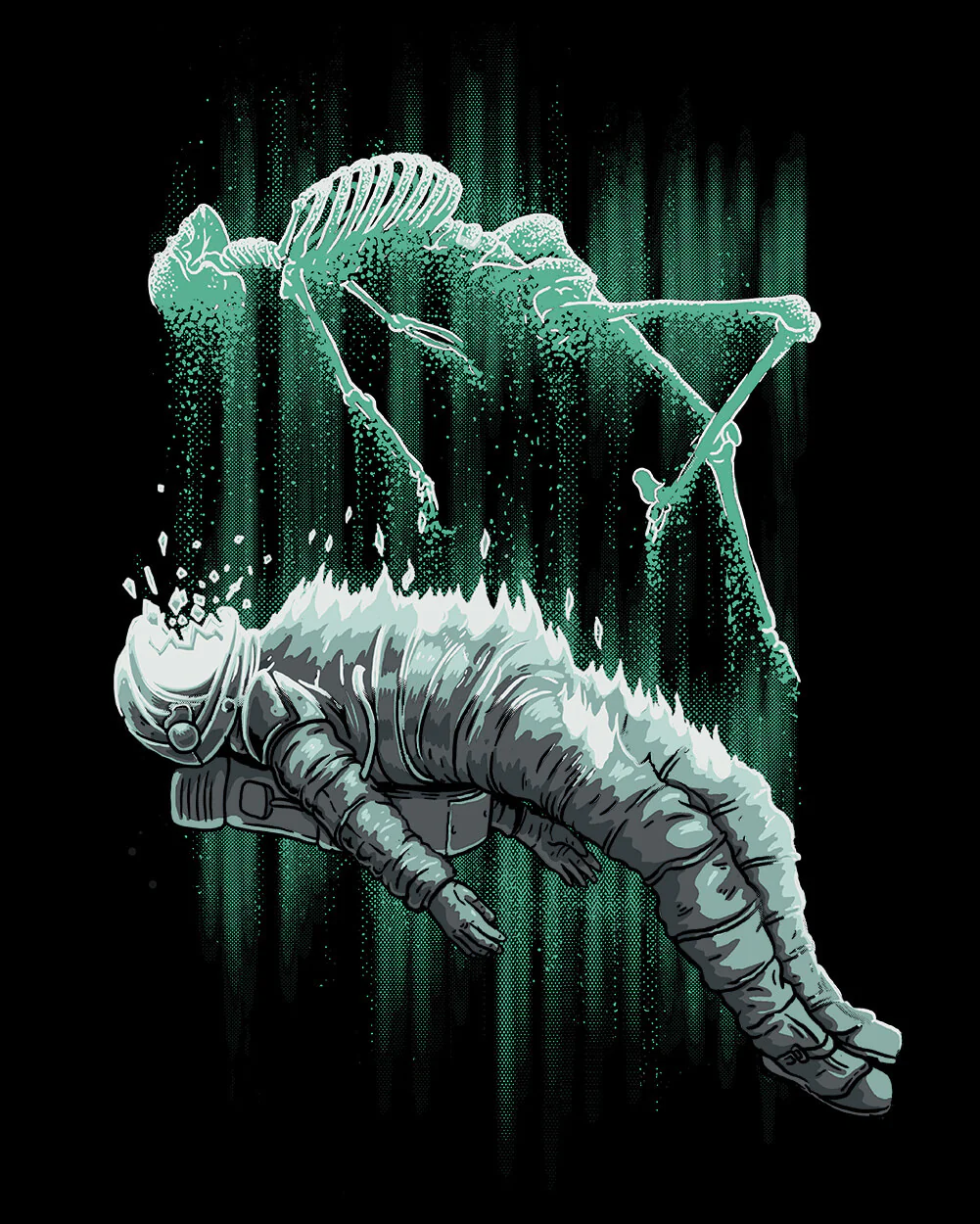 Astral Departure Glow-in-the-Dark Tee - Image 4