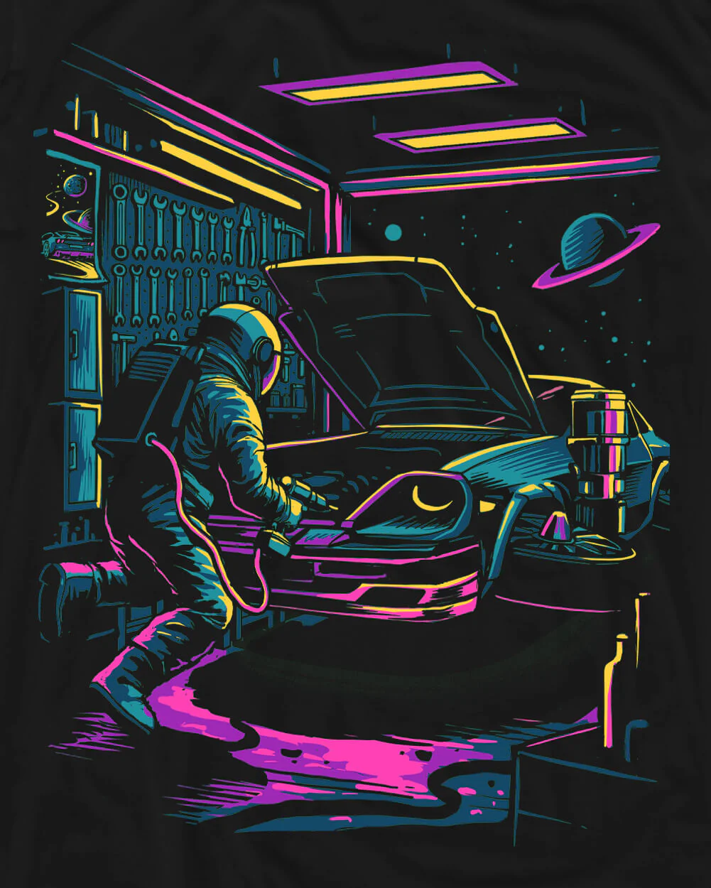 Astral Tuneup Glow-in-the-Dark Tee - Image 4