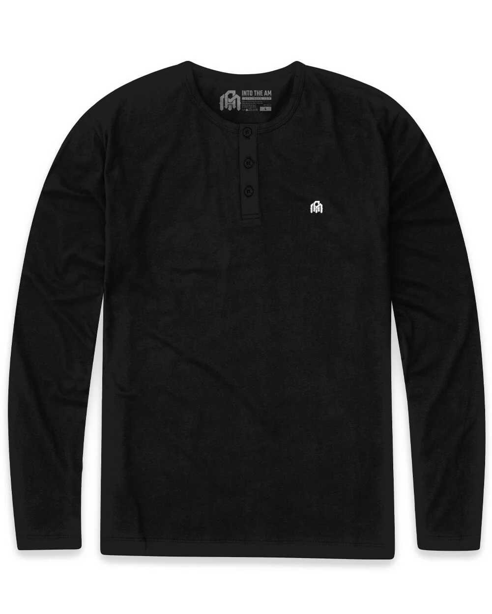 Long Sleeve Henley Tee - Branded - Image 15