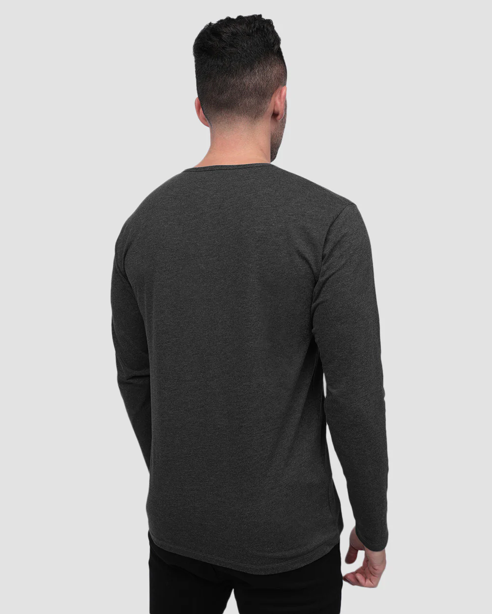 Long Sleeve Henley Tee - Branded - Image 25