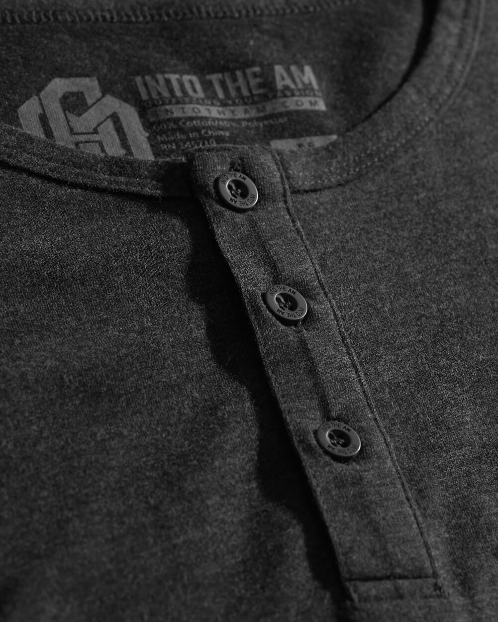 Long Sleeve Henley Tee - Branded - Image 26