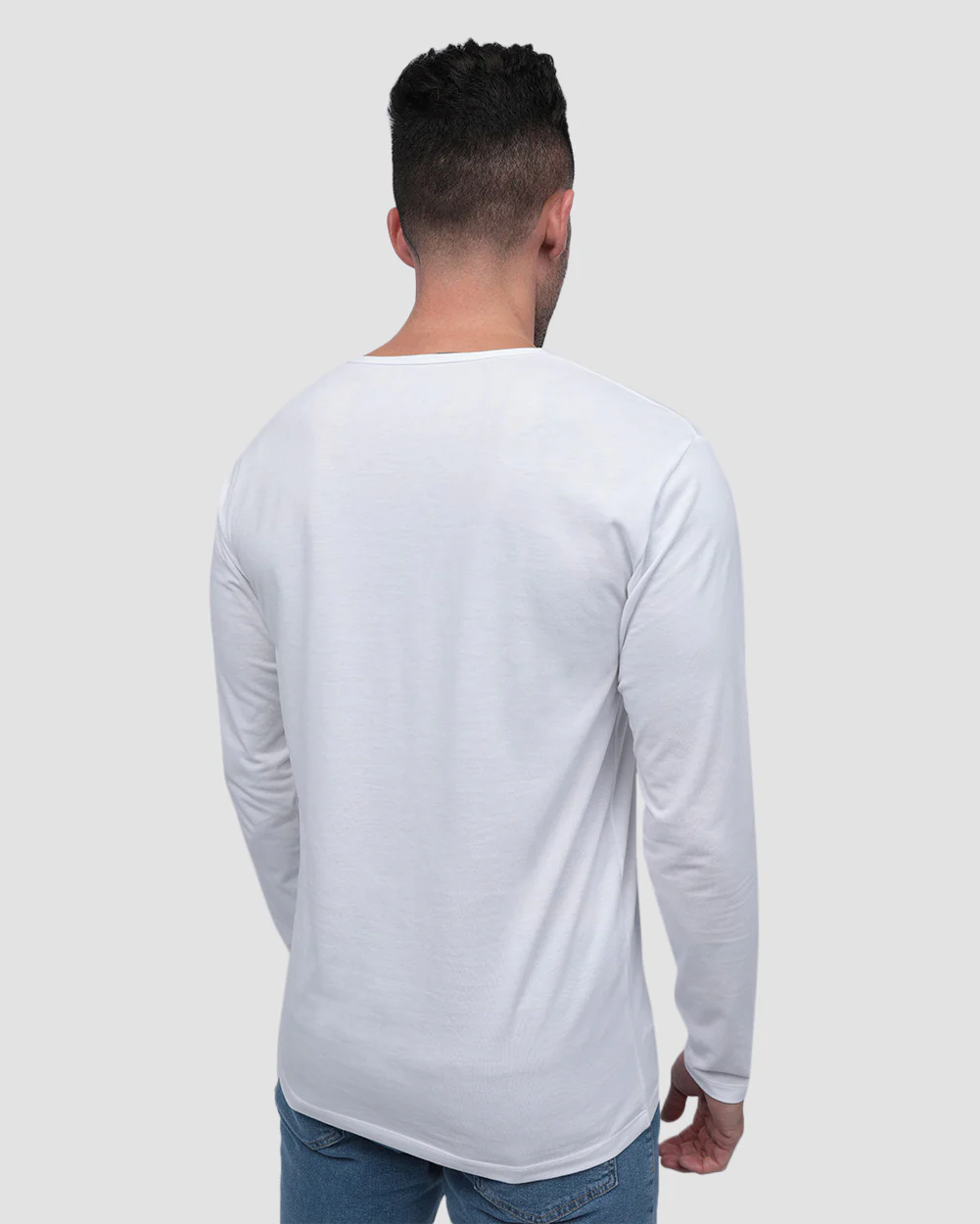 Long Sleeve Henley Tee - Branded - Image 32