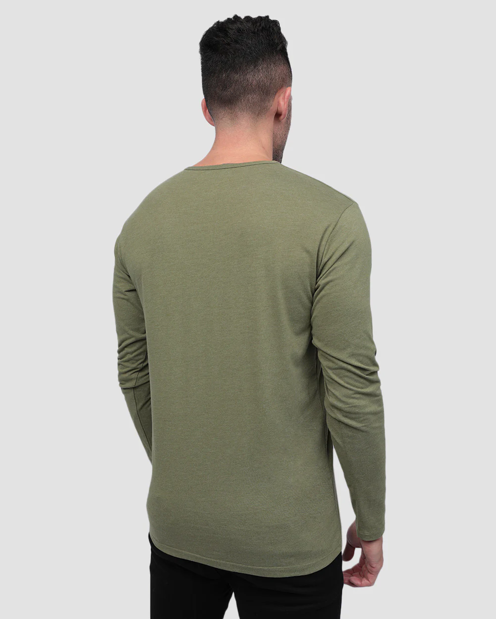 Long Sleeve Henley Tee - Branded - Image 39