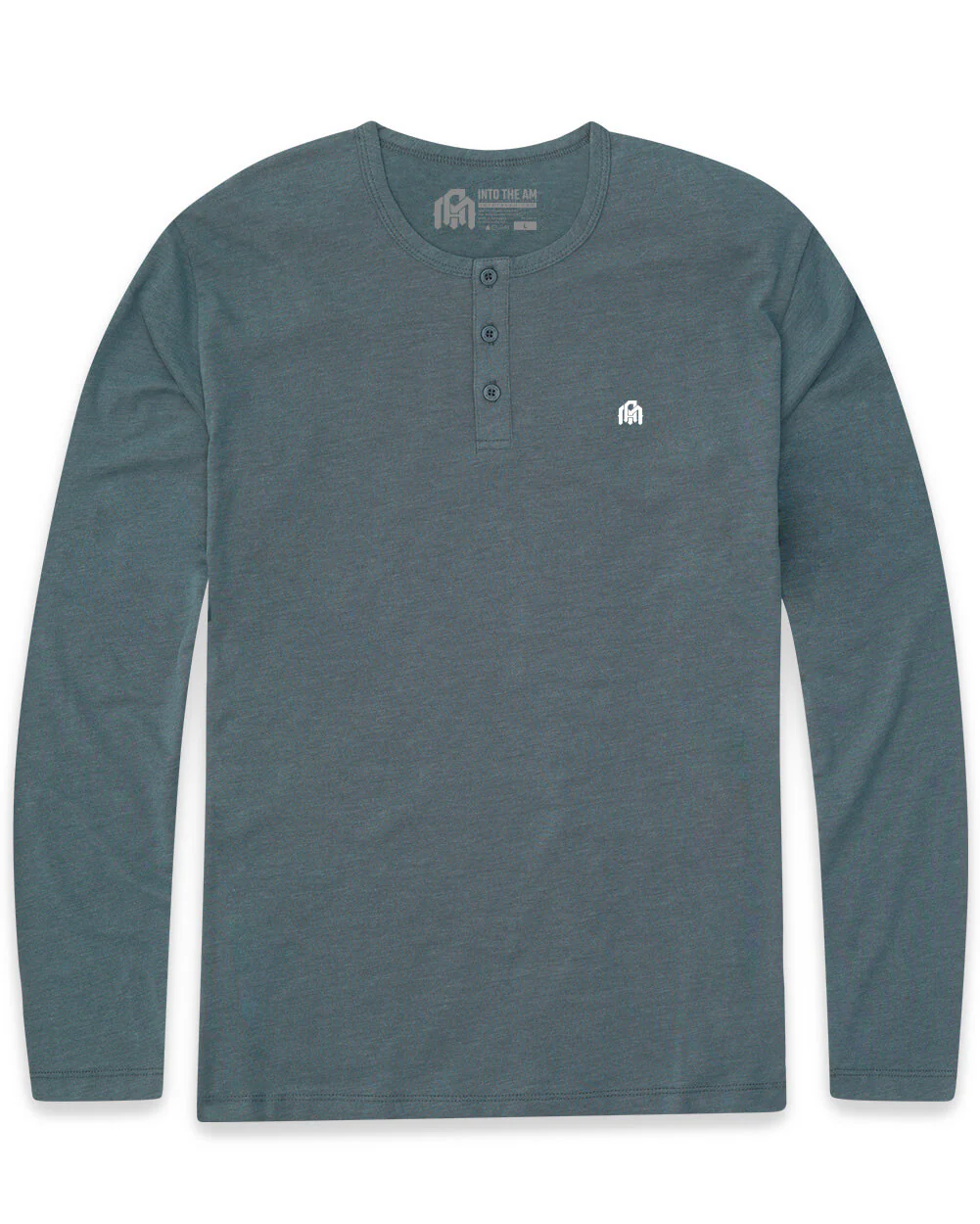 Long Sleeve Henley Tee - Branded - Image 43