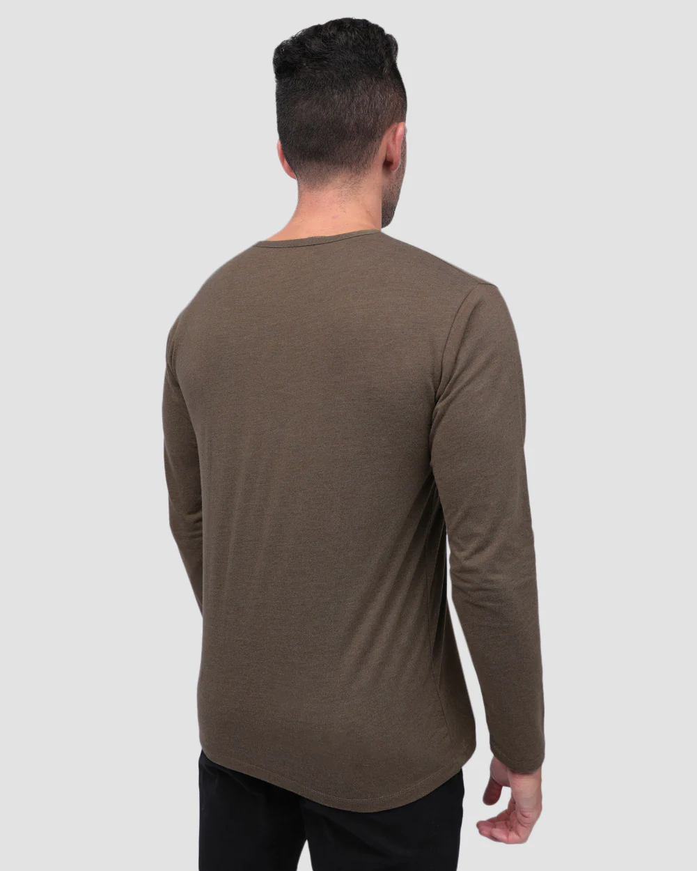 Long Sleeve Henley Tee - Branded - Image 61