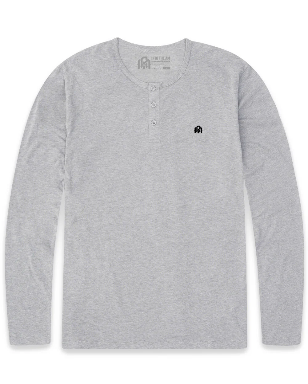 Long Sleeve Henley Tee - Branded - Image 8
