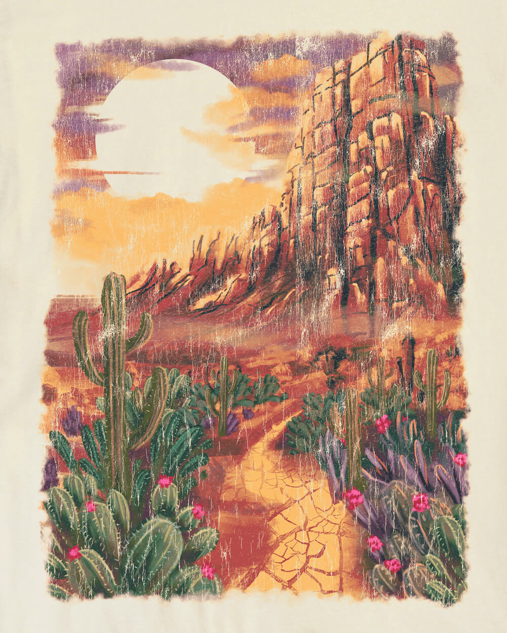 Cactus Trail Vintage Tee - Image 3
