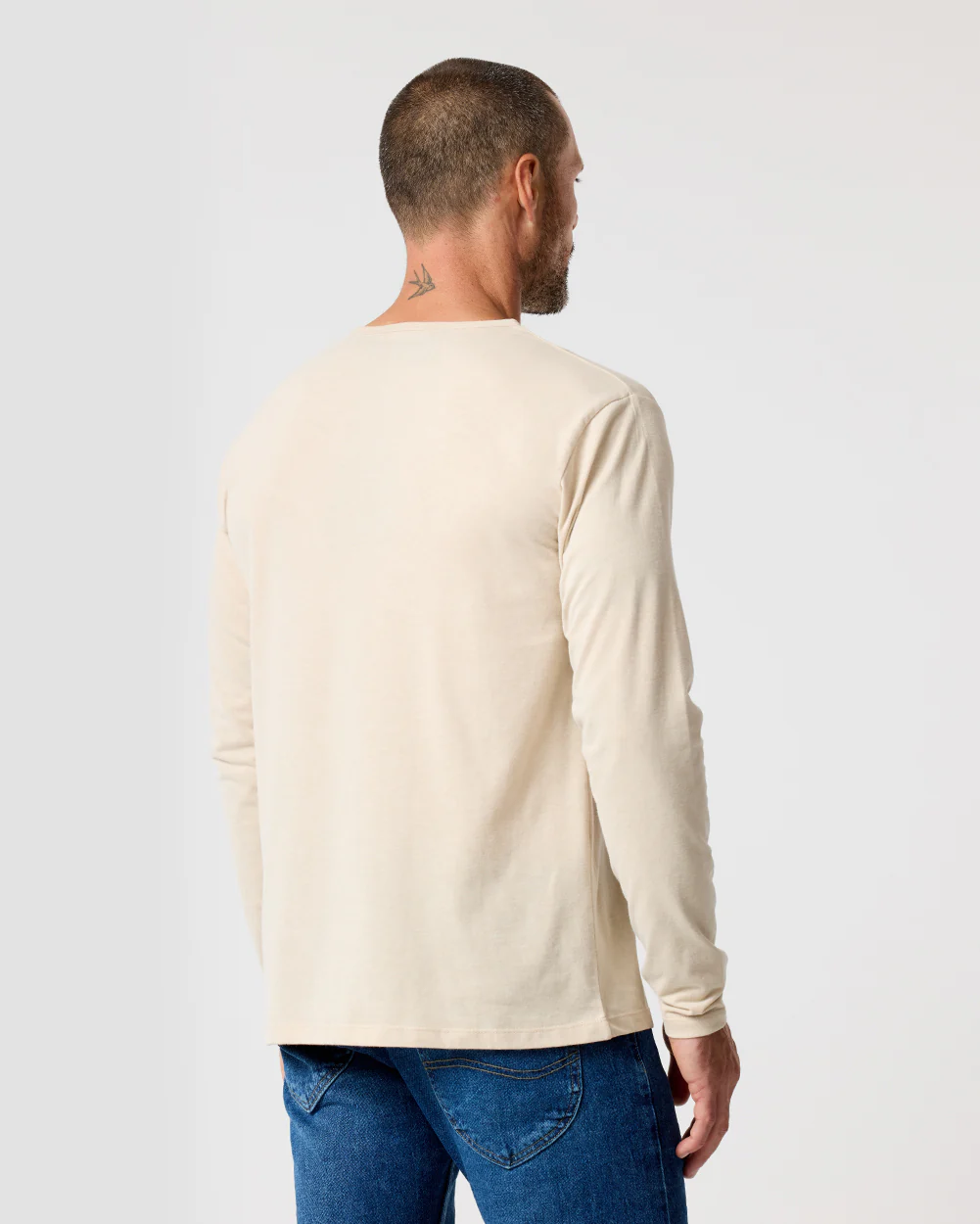 Long Sleeve Henley Tee - Non-Branded - Image 32