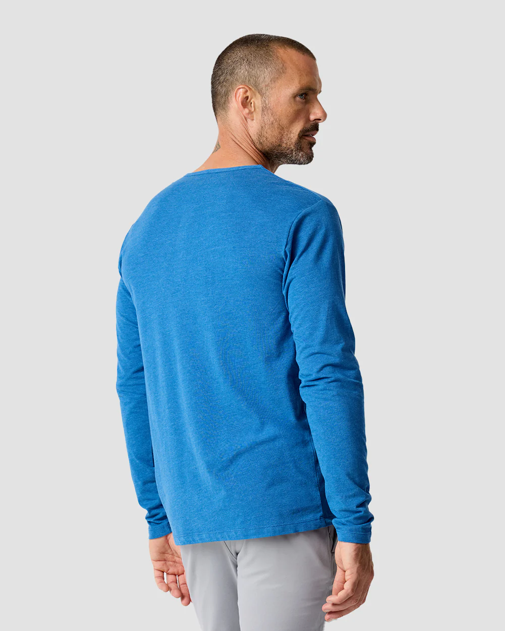 Long Sleeve Henley Tee - Non-Branded - Image 39