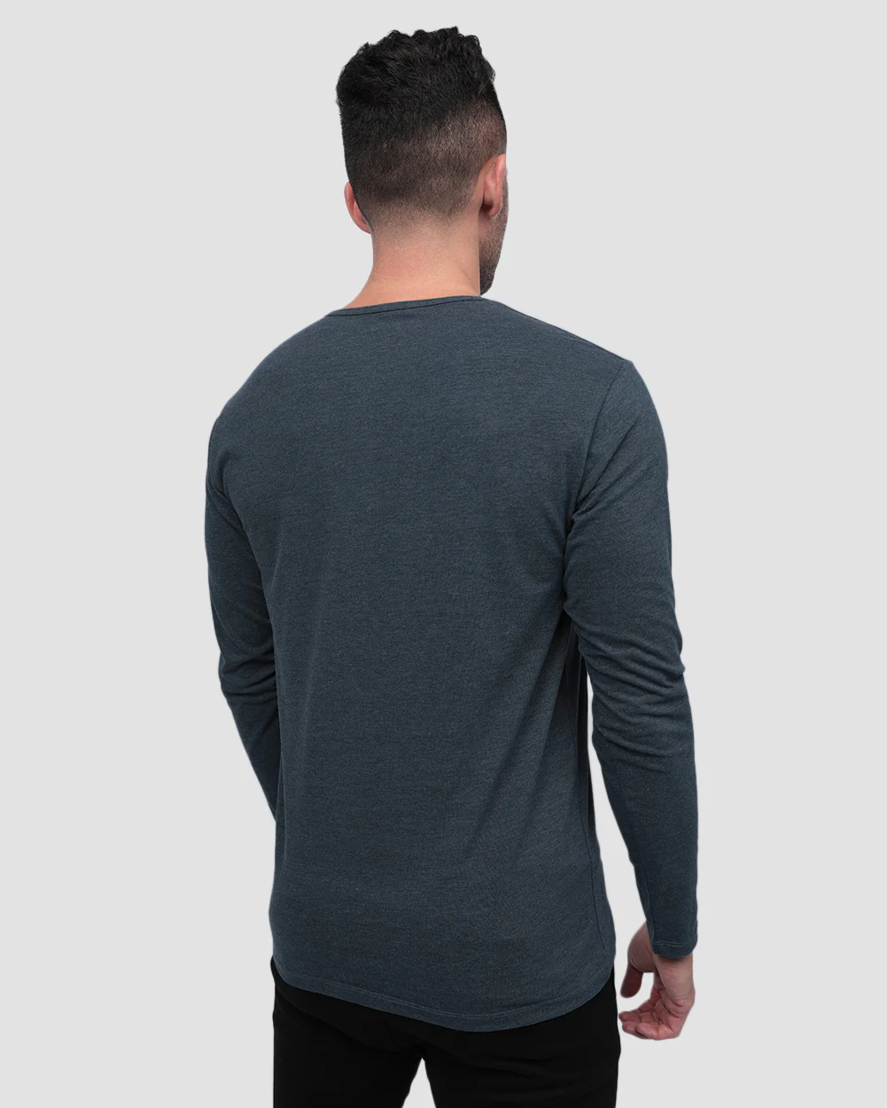 Long Sleeve Henley Tee - Non-Branded - Image 60