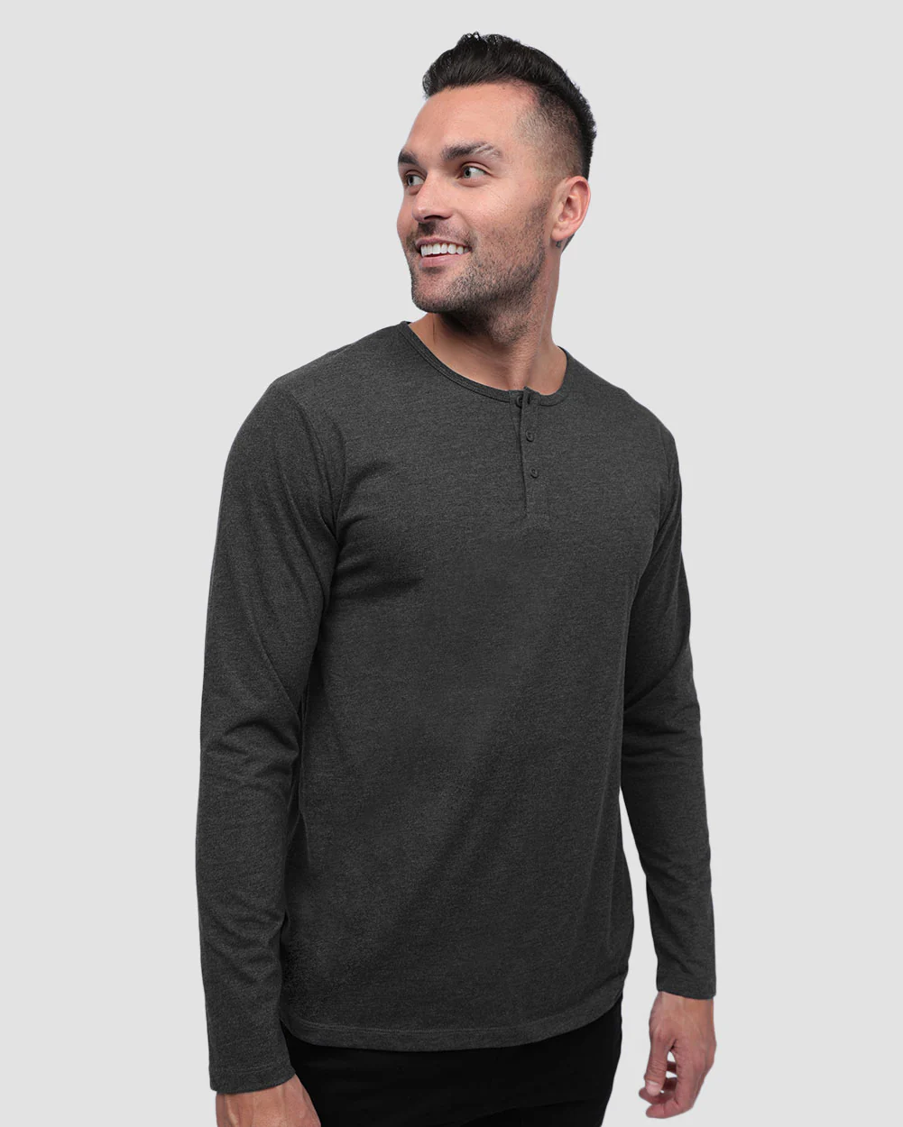 Long Sleeve Henley Tee - Non-Branded - Image 9
