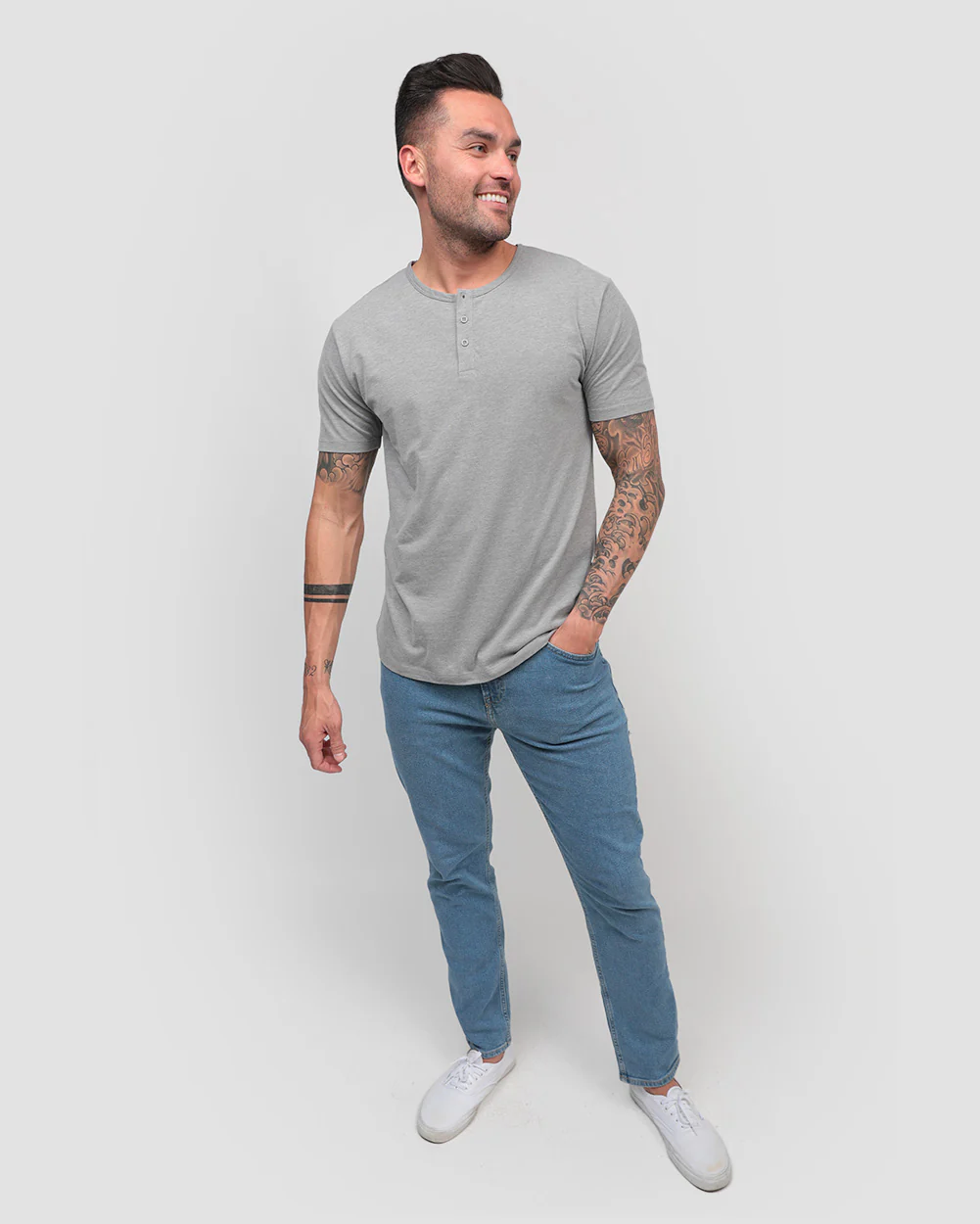 Henley Tee - Non-Branded - Image 32