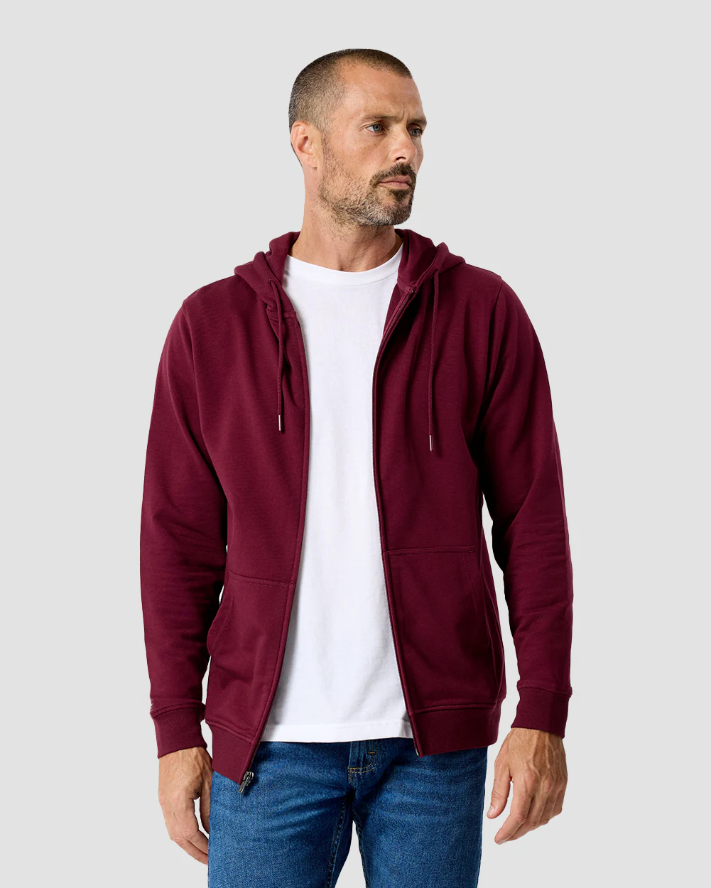 Zip-Up Hoodie - Image 3