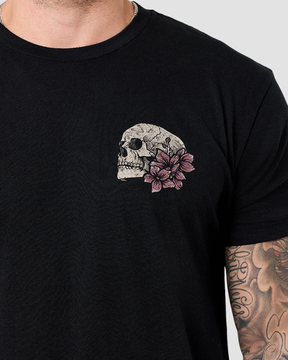 Eternal Blossom Tee - Black - Image 4