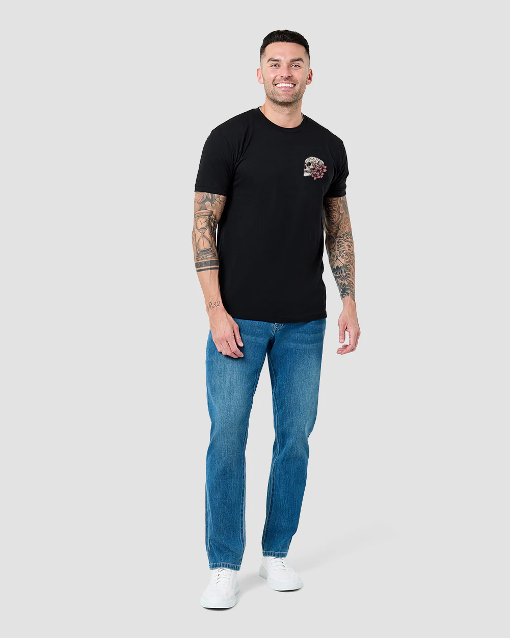 Eternal Blossom Tee - Black - Image 5