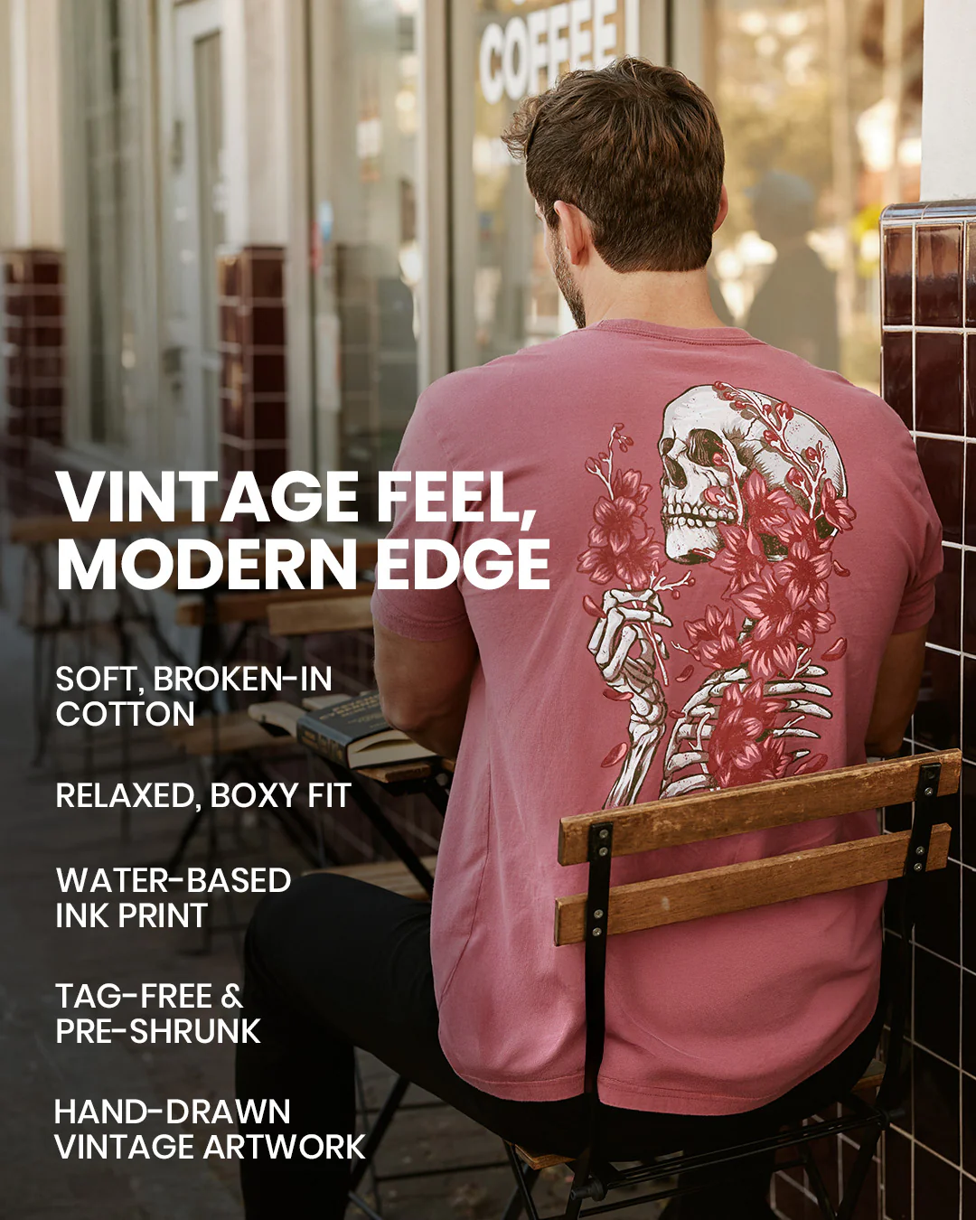 Eternal Blossom Vintage Tee - Image 6