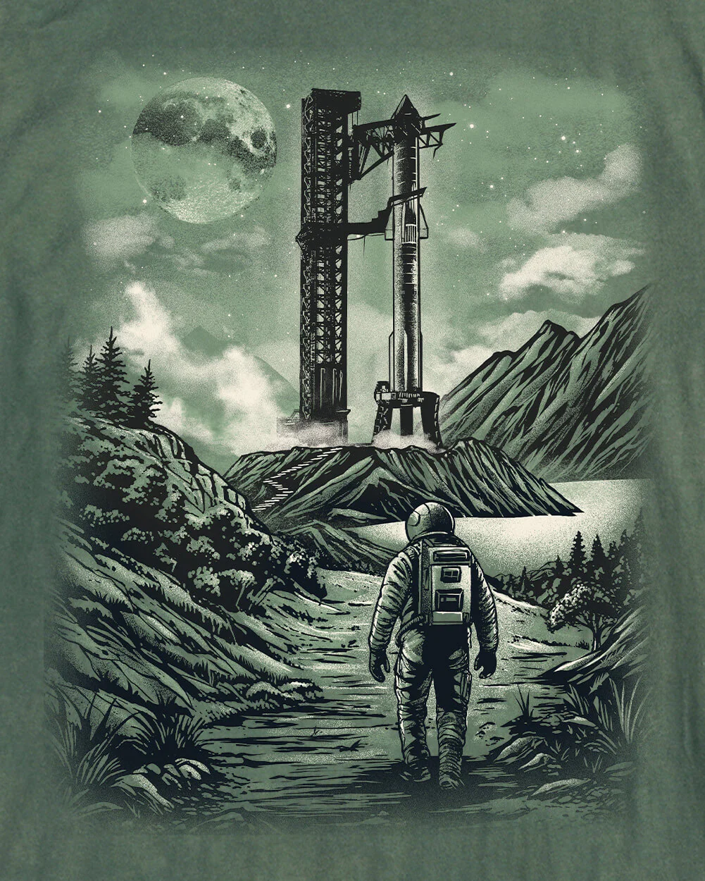 Frontier Bound Vintage Tee - Image 3