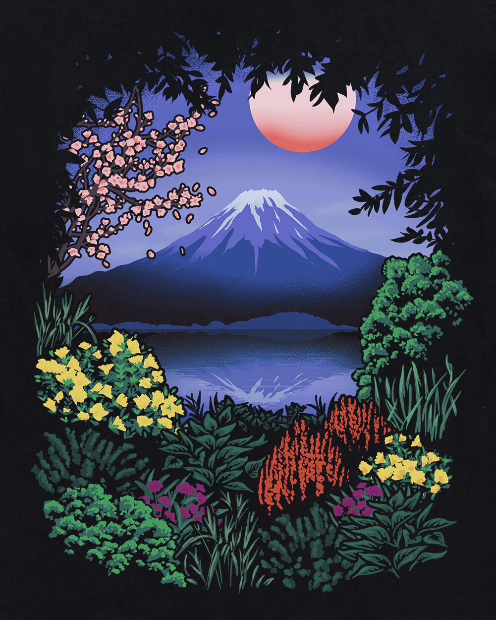 Fuji Bloom Tee - Image 3