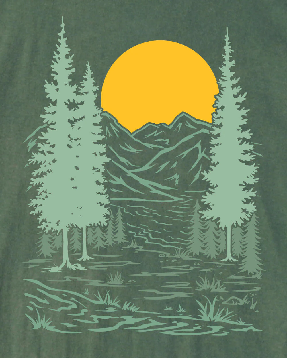 Golden Horizons Vintage Tee - Image 3