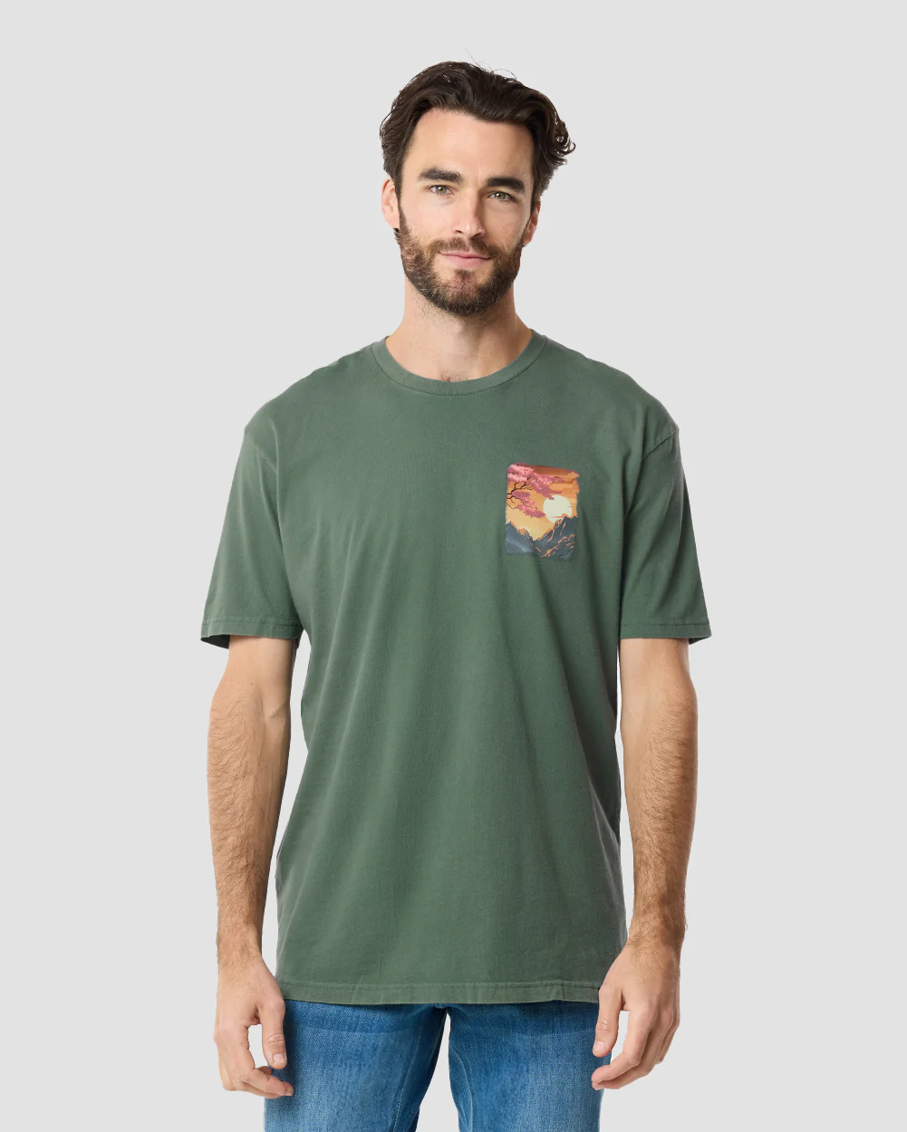 Golden Reflections Vintage Tee - Image 2