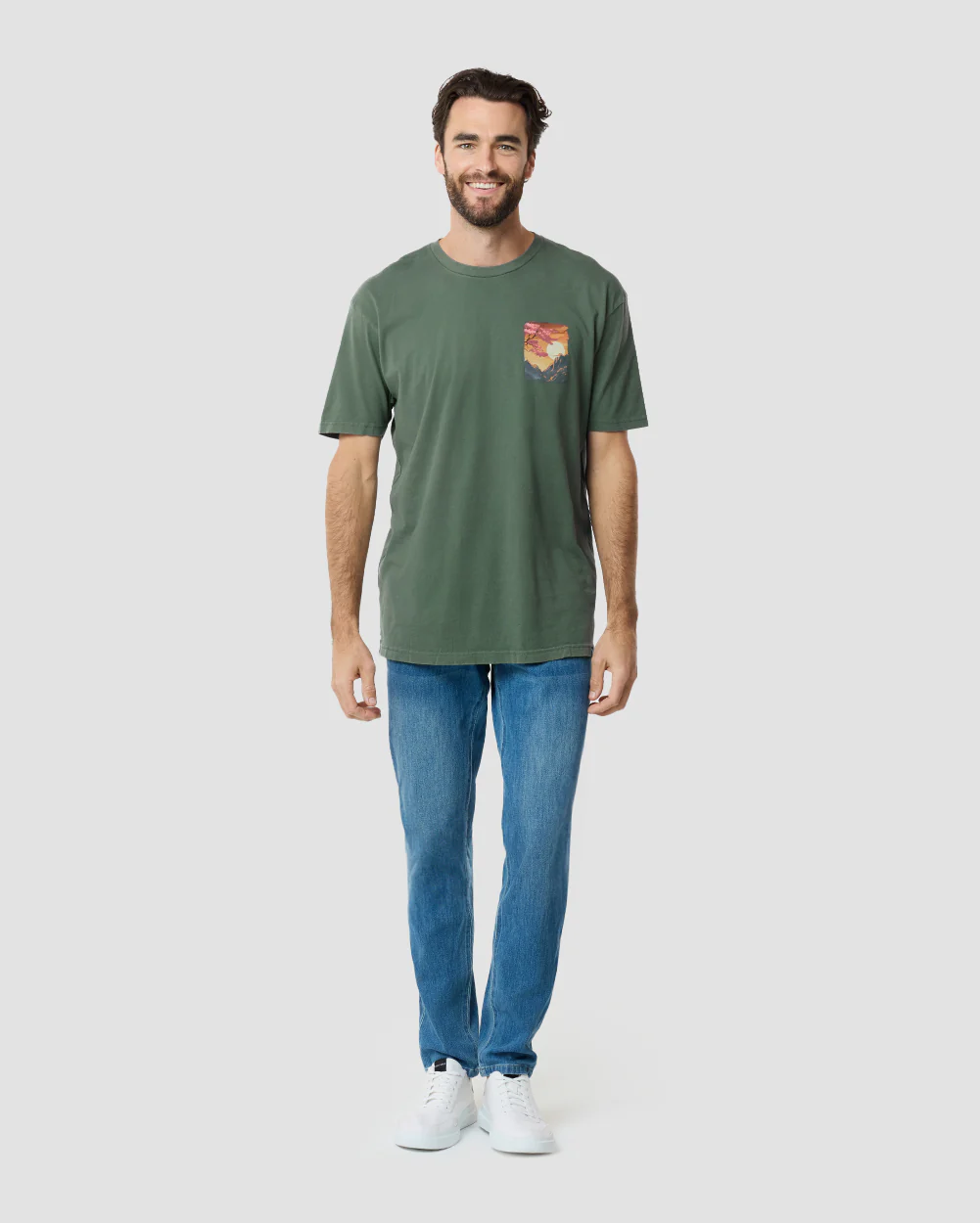 Golden Reflections Vintage Tee - Image 5