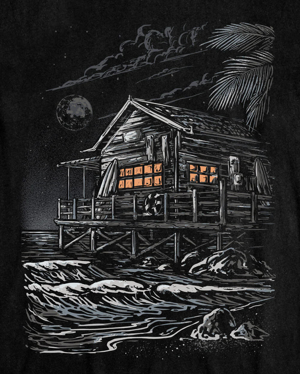 Harbor Nights Vintage Tee - Image 3