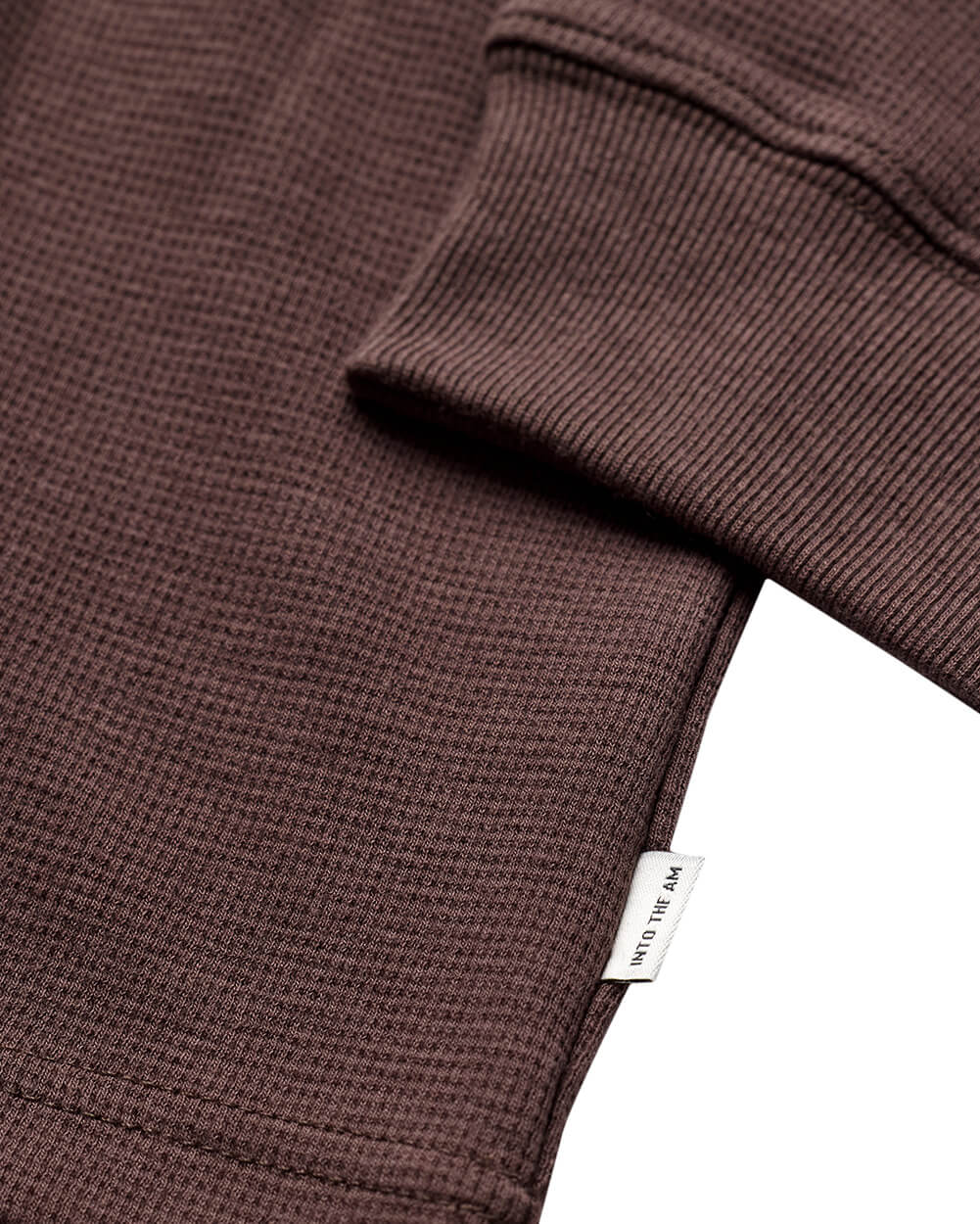 Long Sleeve Waffle Knit Crew - Image 13