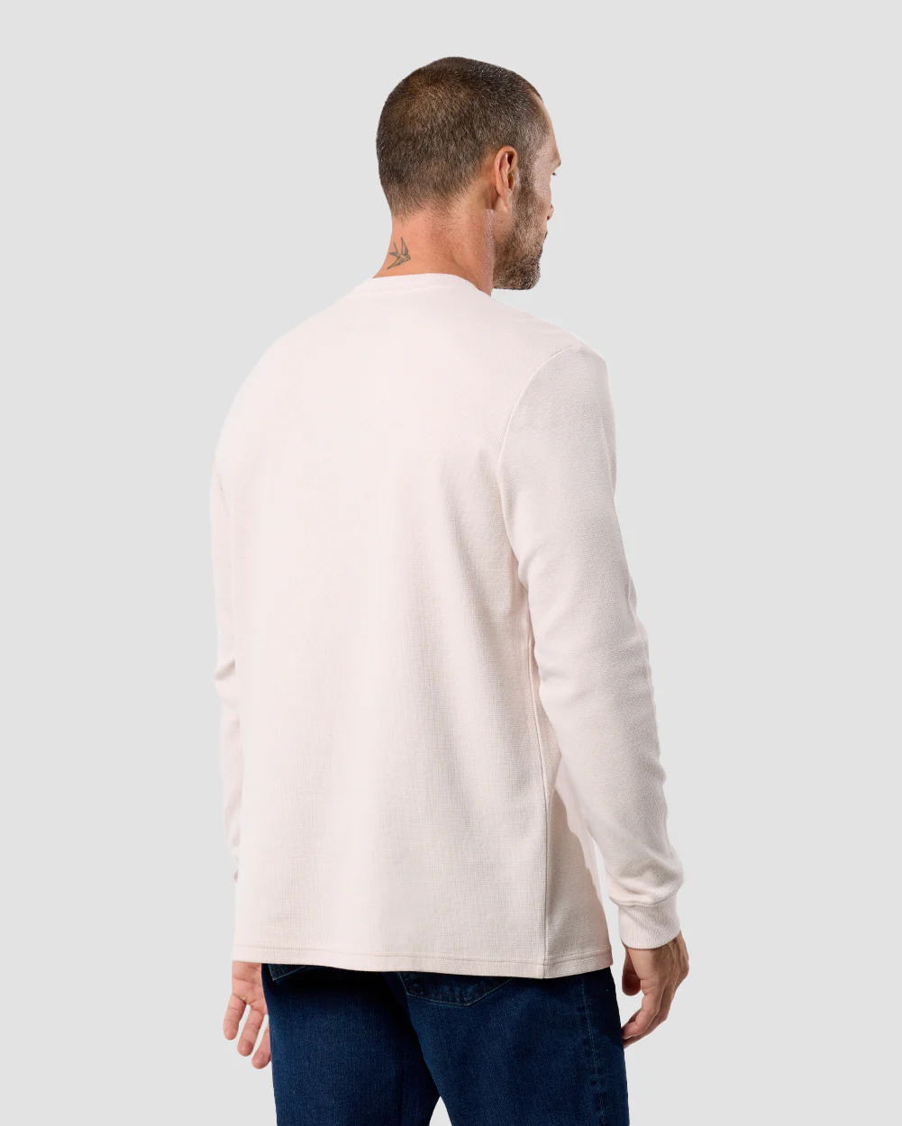 Long Sleeve Waffle Knit Crew - Image 18