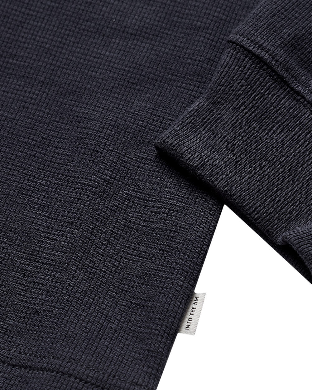 Long Sleeve Waffle Knit Crew - Image 27