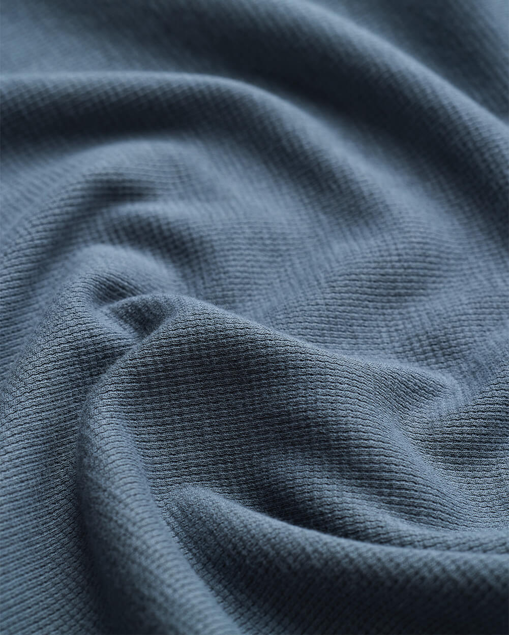 Long Sleeve Waffle Knit Crew - Image 7