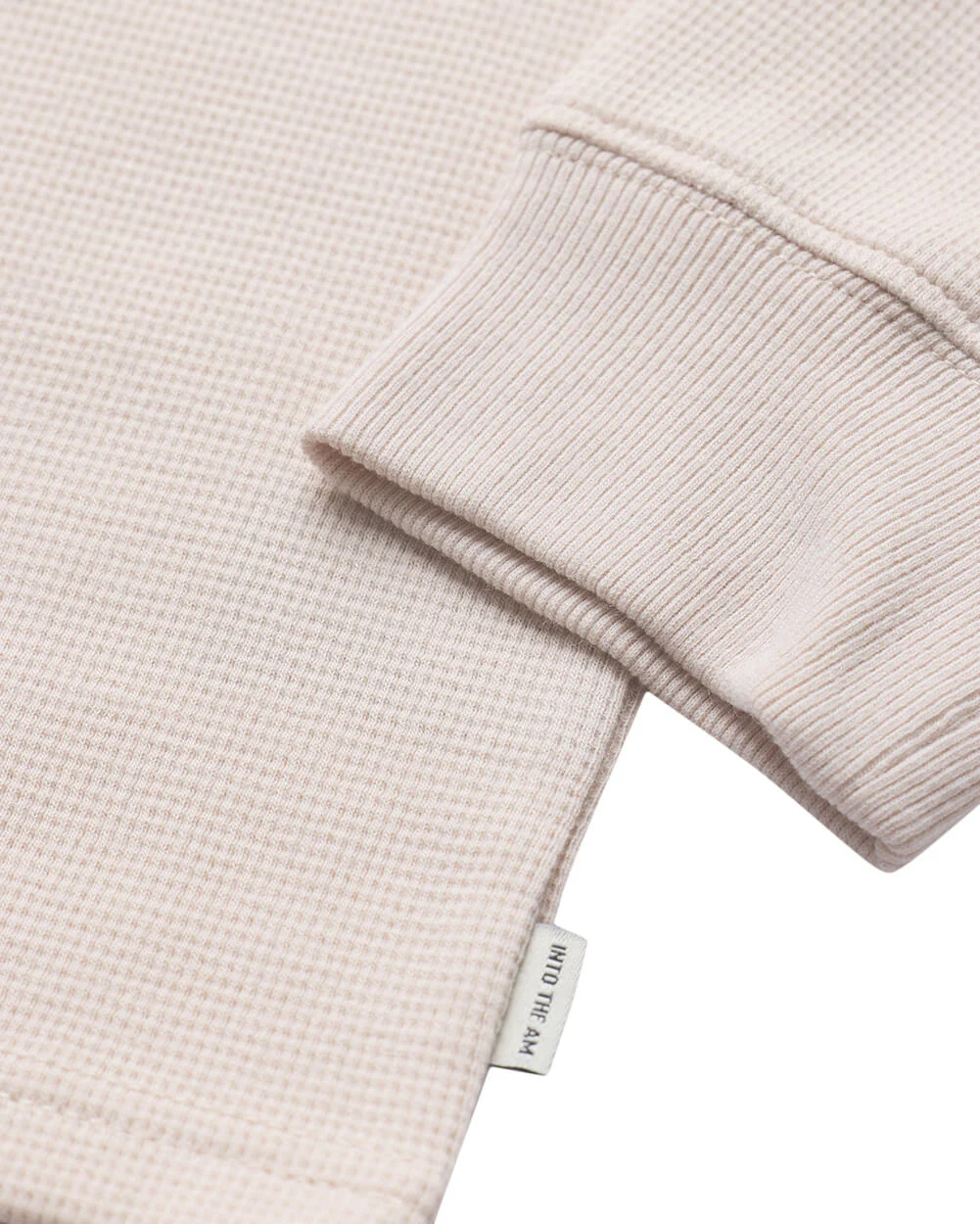 Long Sleeve Waffle Knit Henley - Image 28