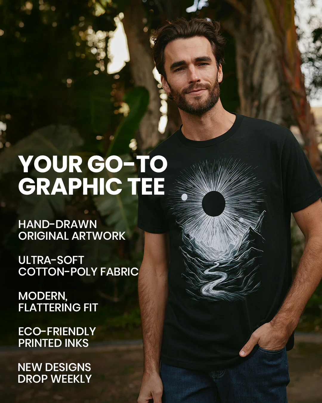 Lunar Canyon Tee - Image 6