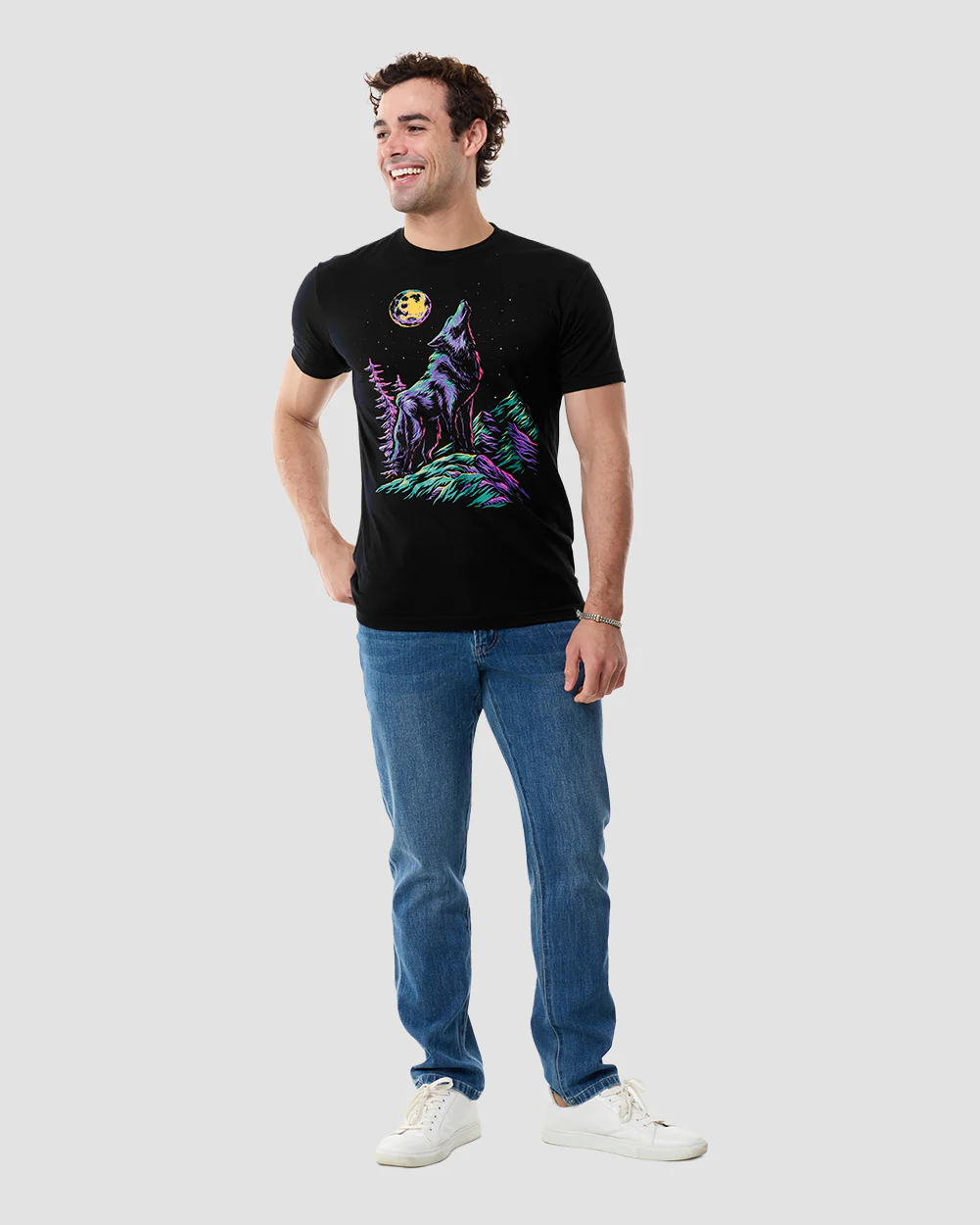 Lunar Howl Glow-in-the-Dark Tee - Image 5