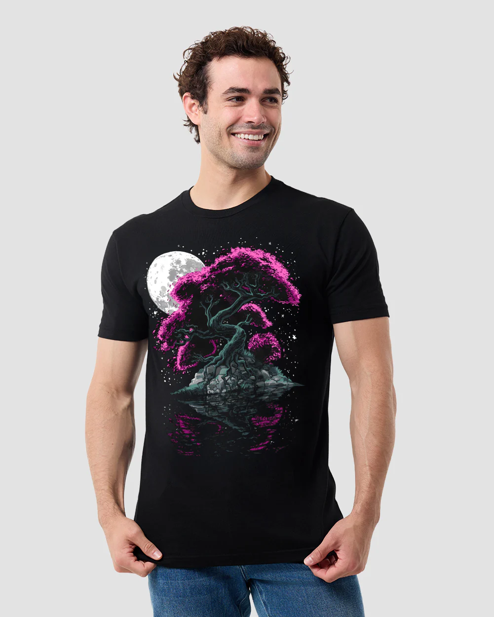 Midnight Bloom Tee - Image 2