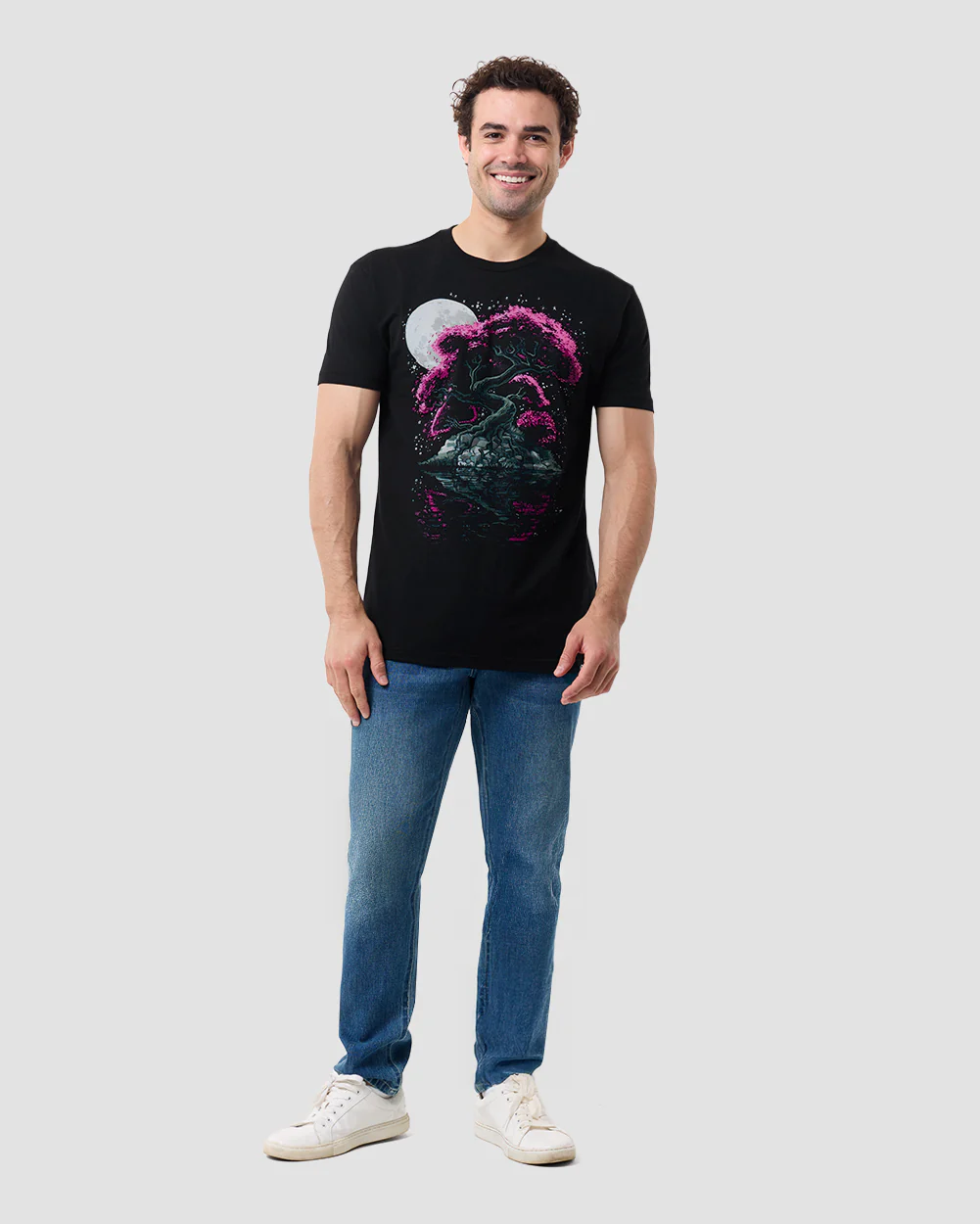 Midnight Bloom Tee - Image 4