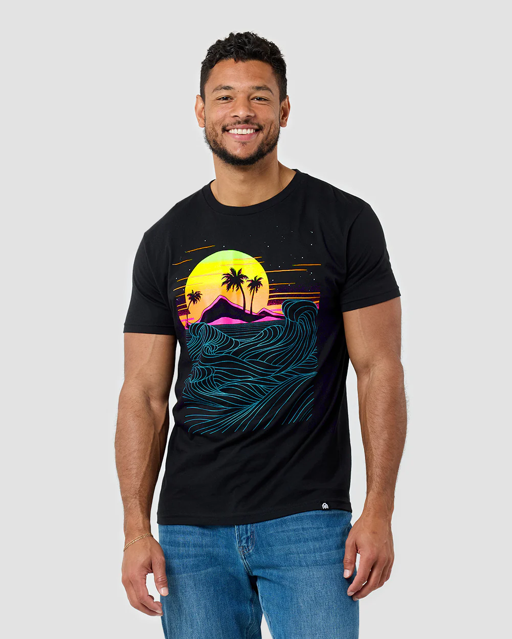 Neon Coast Glow-in-the-Dark Tee - Image 3