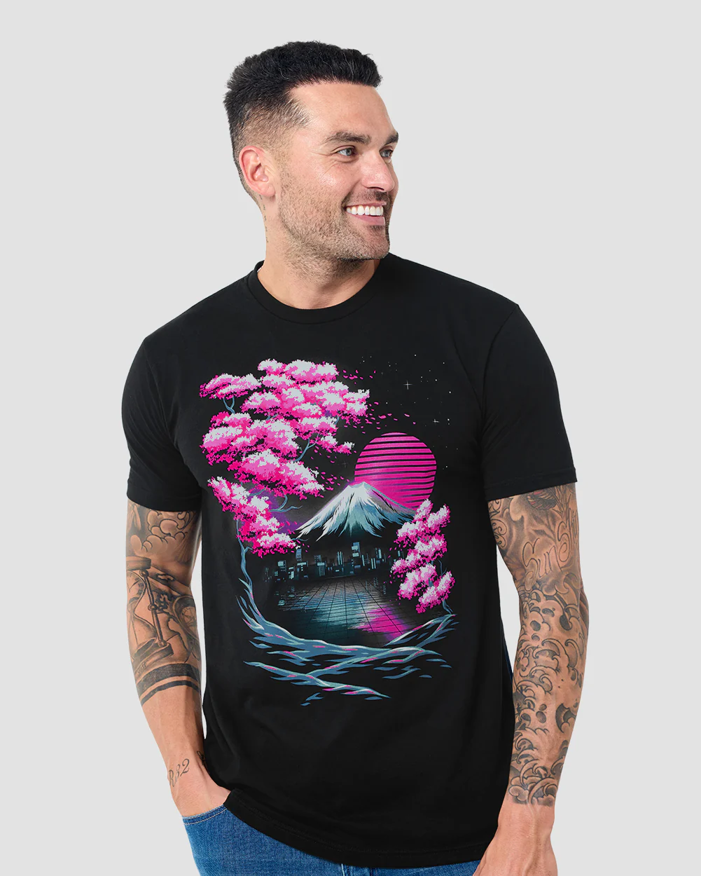 Neon Horizon Tee - Image 3