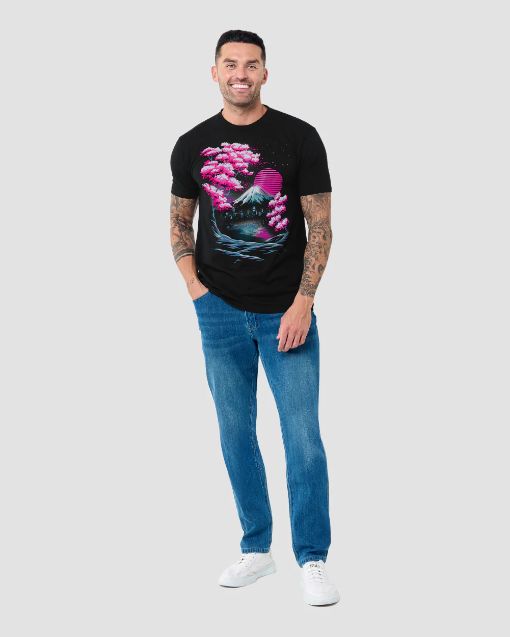 Neon Horizon Tee - Image 4