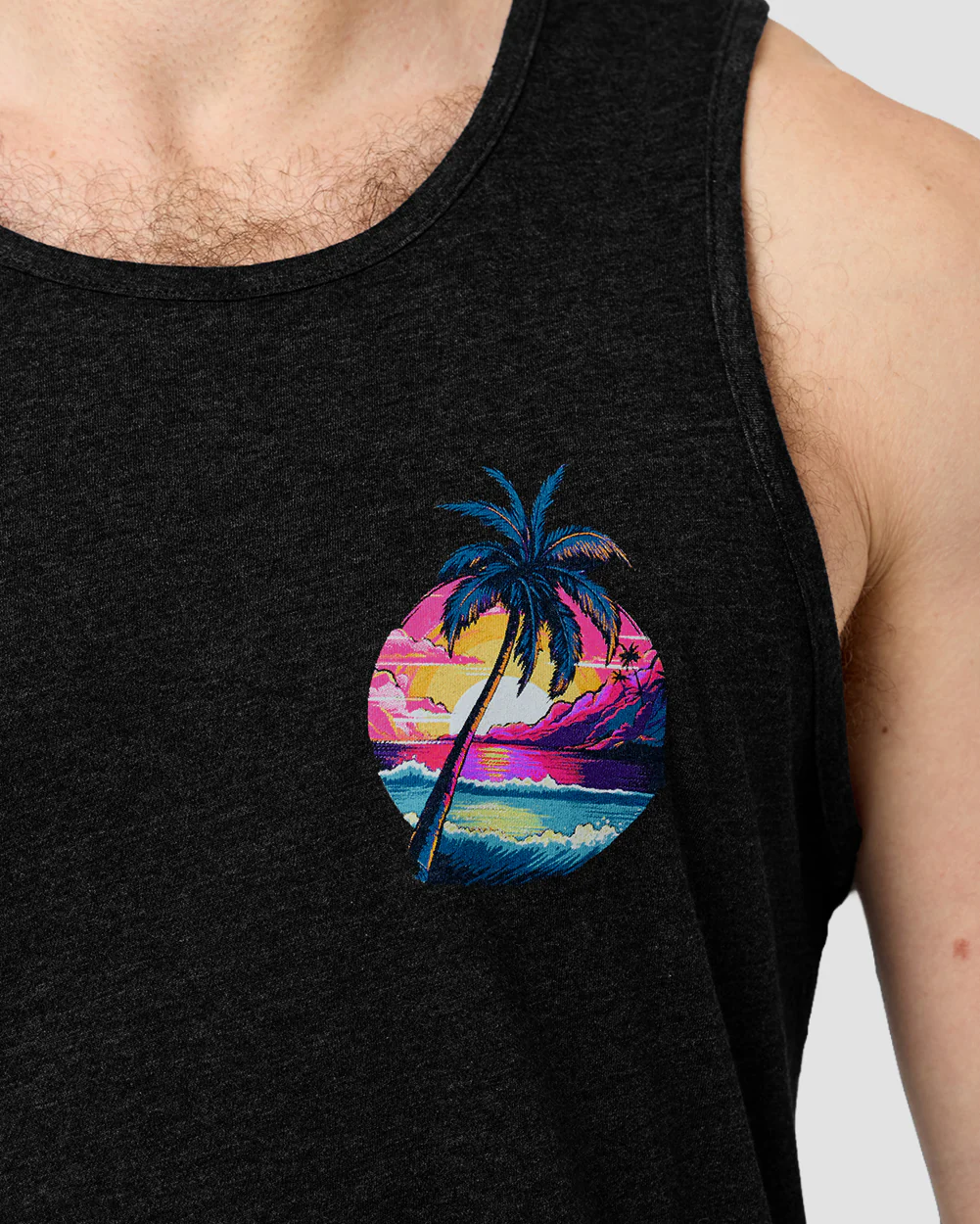 Neon Shores II Tank - Black - Image 4