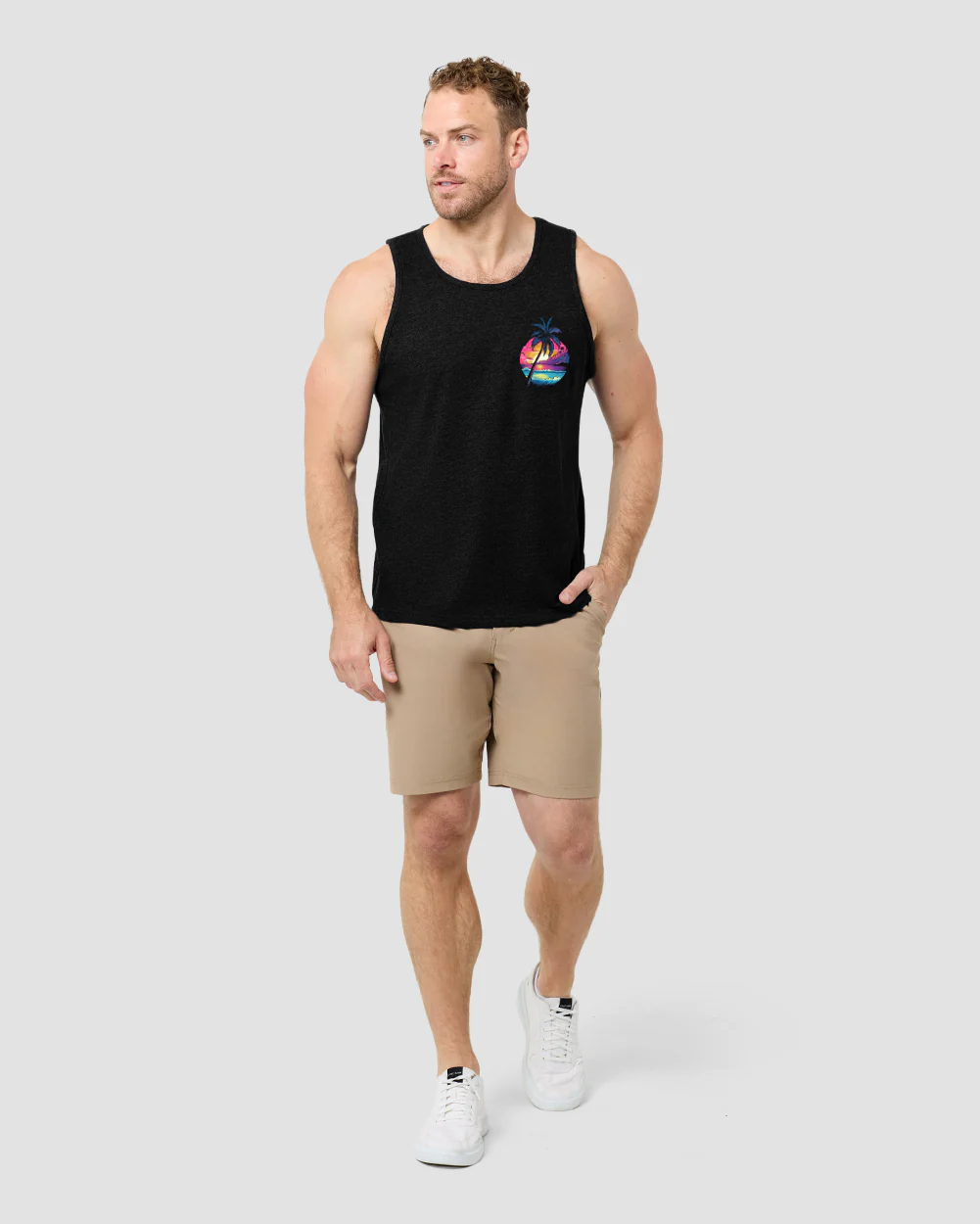 Neon Shores II Tank - Black - Image 5