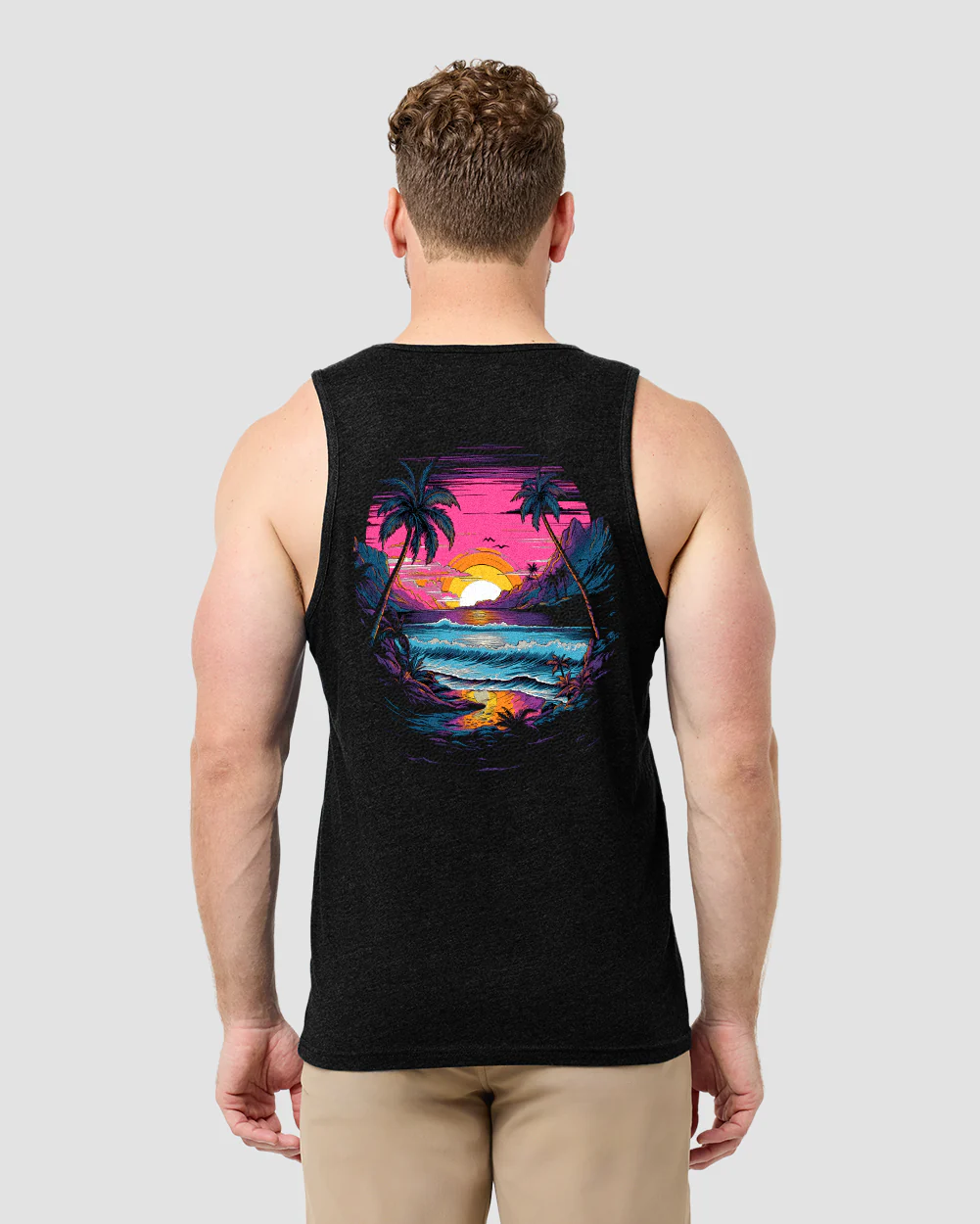 Neon Shores II Tank - Black - Image 6
