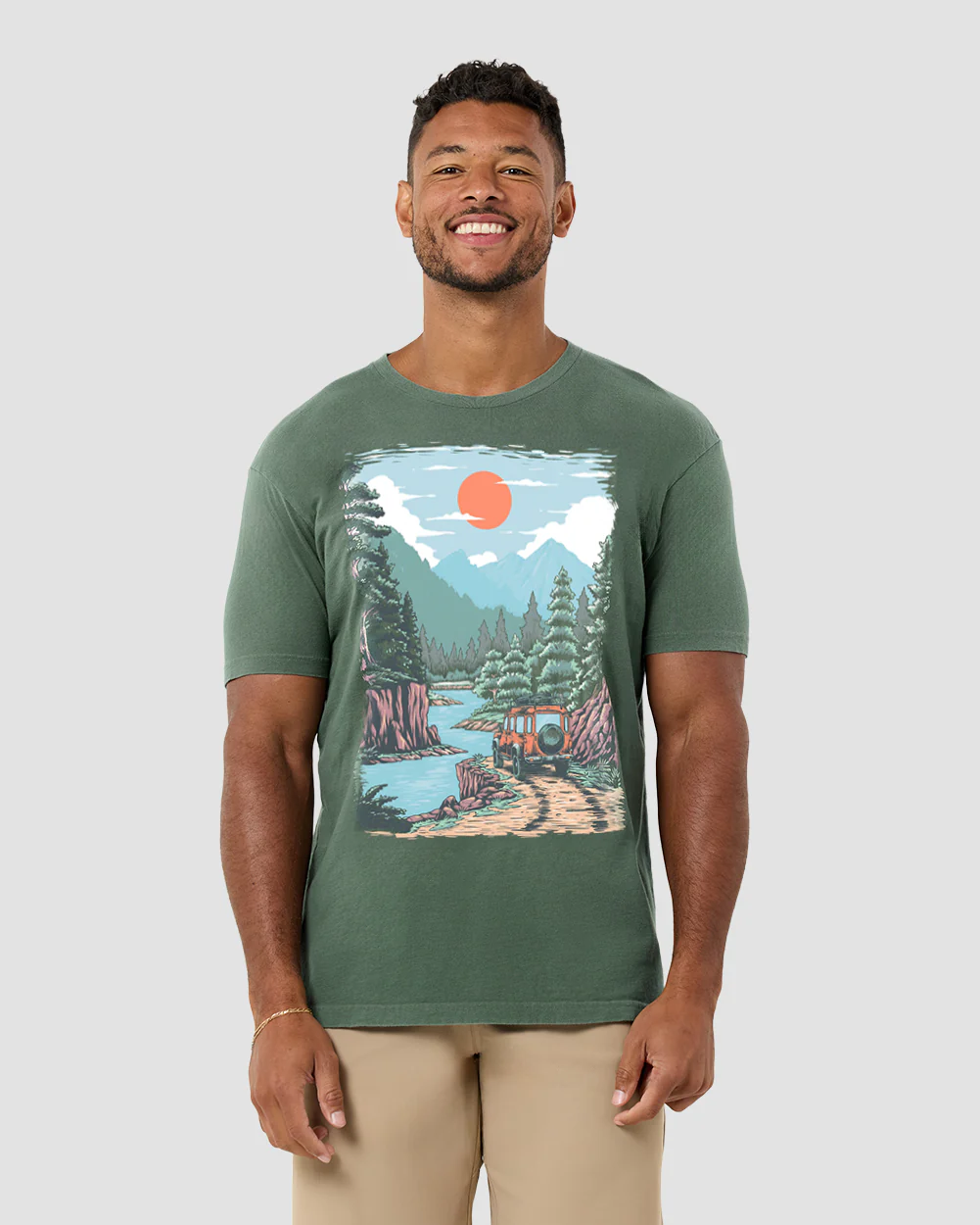 Offroad Escape Vintage Tee - Image 2