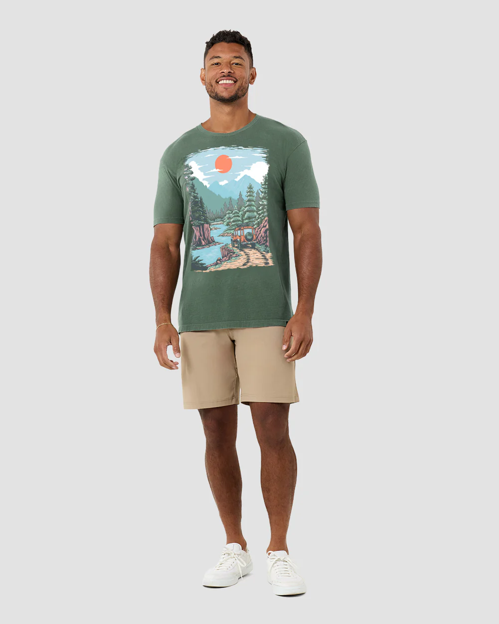 Offroad Escape Vintage Tee - Image 4