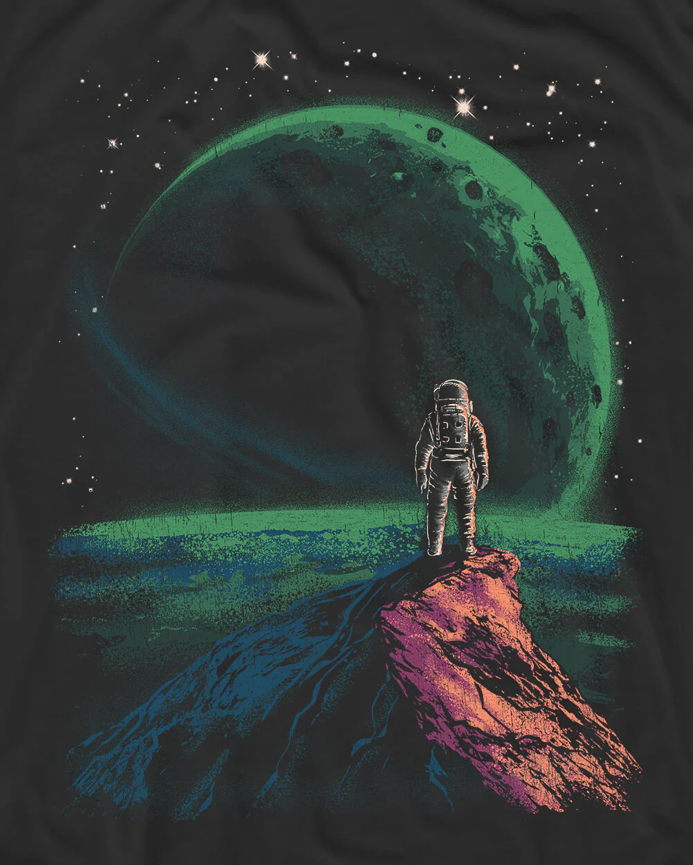 Planet Gaze Vintage Tee - Image 3