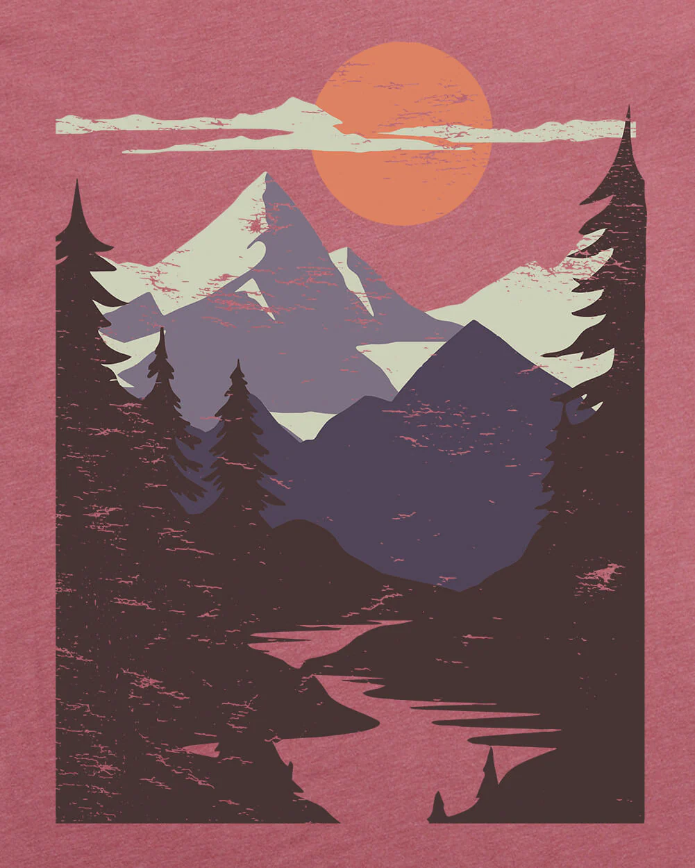 Purple Peaks II Tee - Image 3