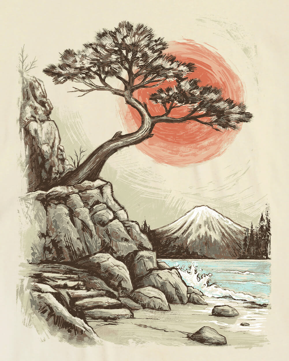 Solstice Shore Vintage Tee - Image 3