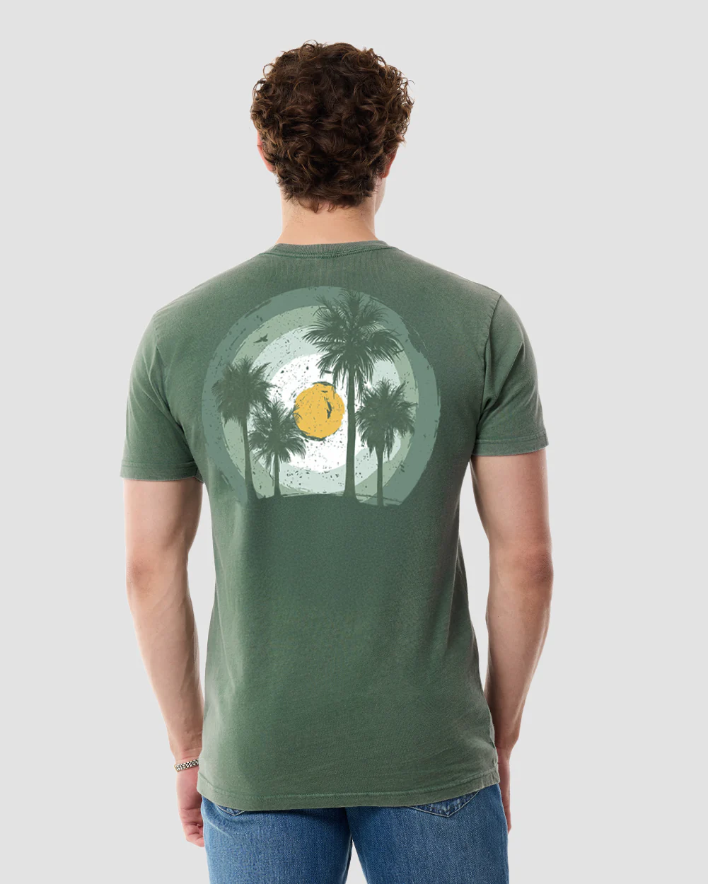 Sunlit Palms Vintage Tee - Image 6