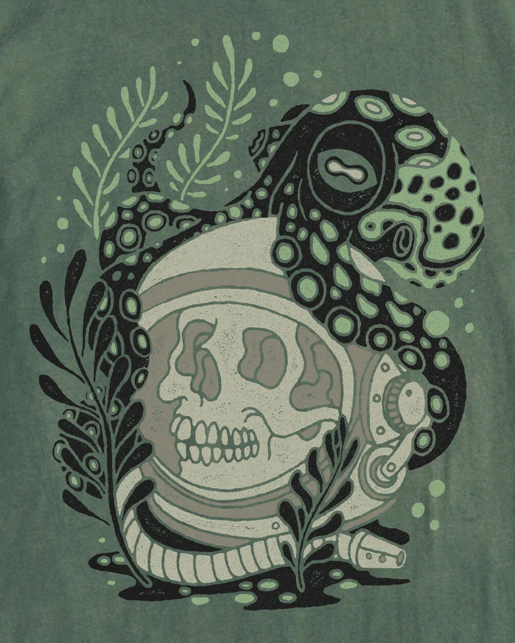 Tentacle Tomb Vintage Tee - Image 3